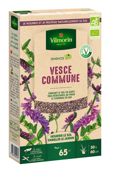 Engrais verts - Engrais vert Vesce - BIO - Grand Modèle - face recto